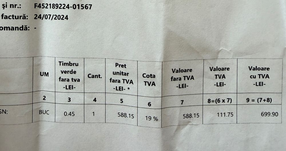 Smartphone telefon Oppo A58 128Gb