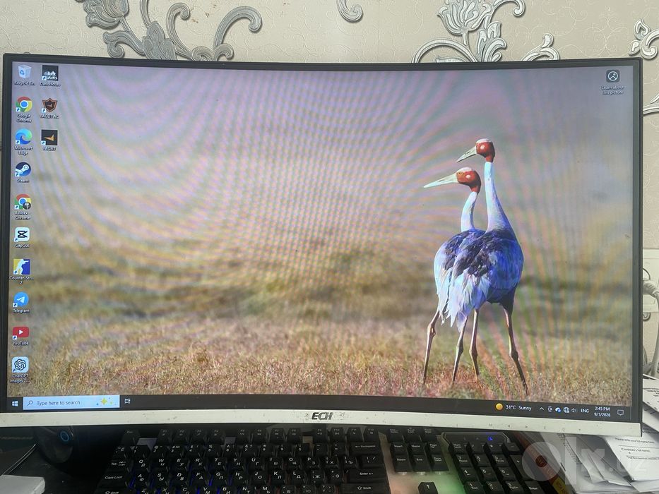 Monitor sotiladi Avtech Pro 27cd curved