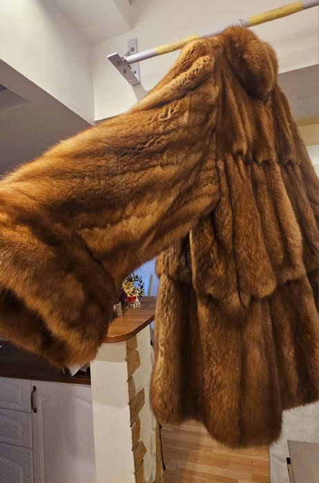 haina blana naturala vison