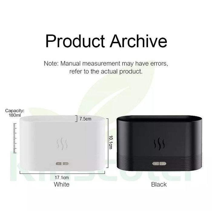 Ултразвуков арома дифузер с вградени LED светлини