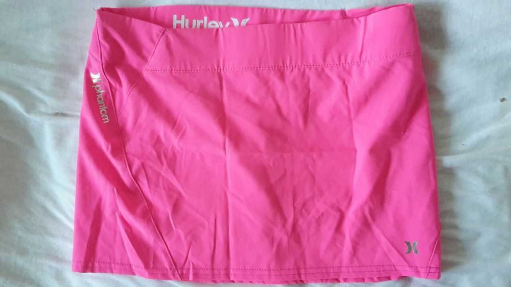 НОВА ! Мини Пола, #S, Hurley Оригинал от САЩ. Ярко Розов цвят