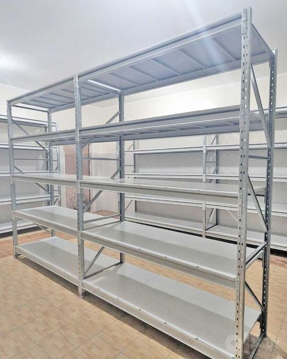 Стеллаж складской metall stellaj полки для склада tokchalar metall