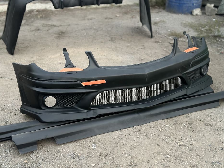 Бампер мерседес 211 амг 6.3 тюнинг w211