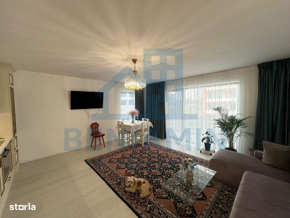 3 camere - decomandate - 83mp totali - boxa - Parcare - Tractorul