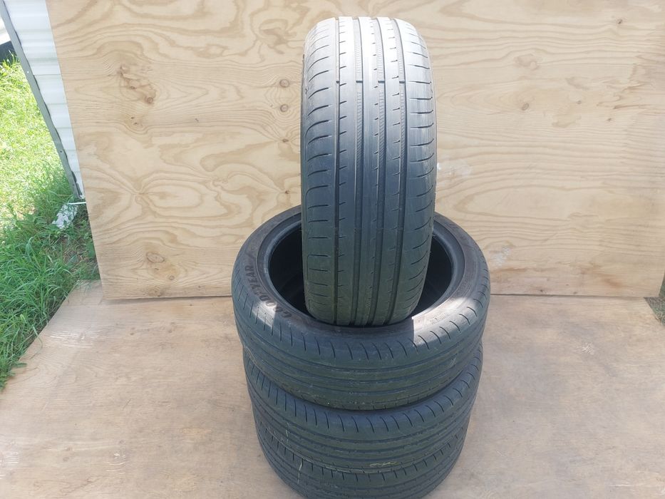 150 lei bucata! Set anvelope de vara 225 45 r19 Goodyear Eagle F1 dot 2022
