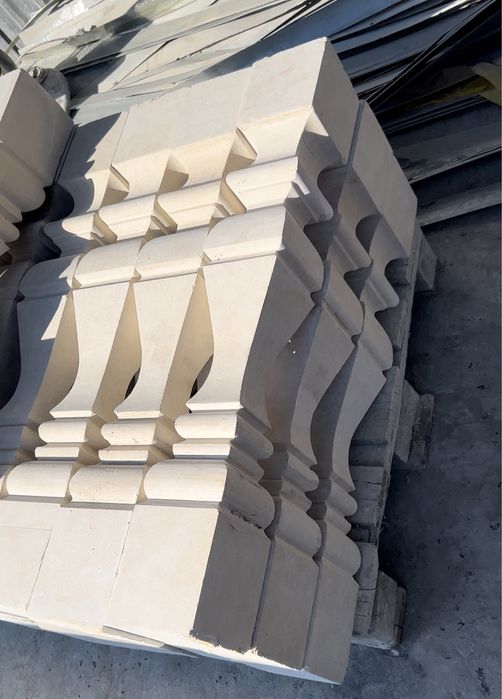 Балясина Балясина из травертина, Balyasina travertindan travertin tosh