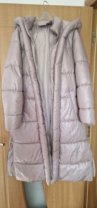 Дамско палто с пух