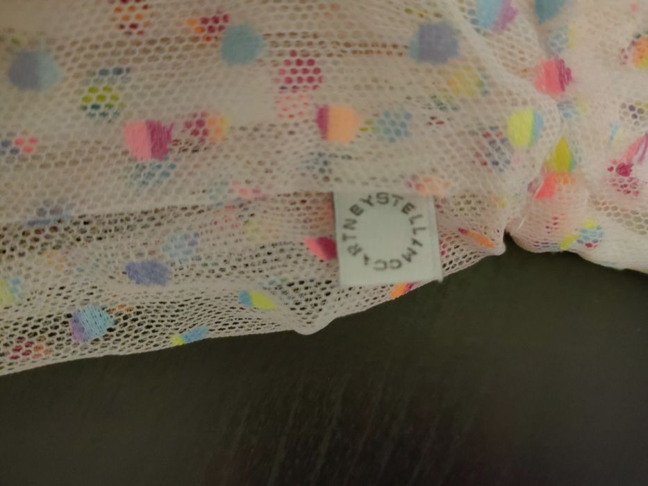 Rochie Stella McCartney White Polka Dot Confetti 6 luni