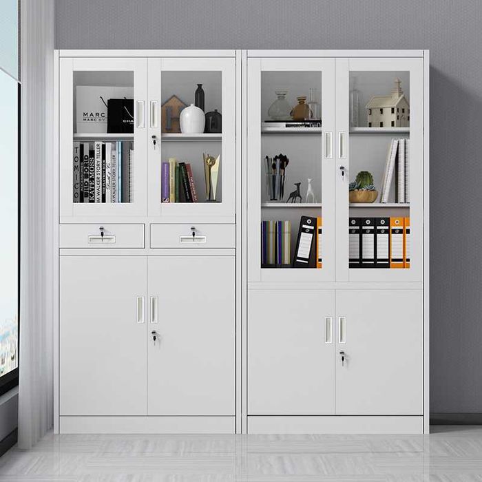 Металлический шкаф с замком | Железный шкаф | Для кухни и офиса