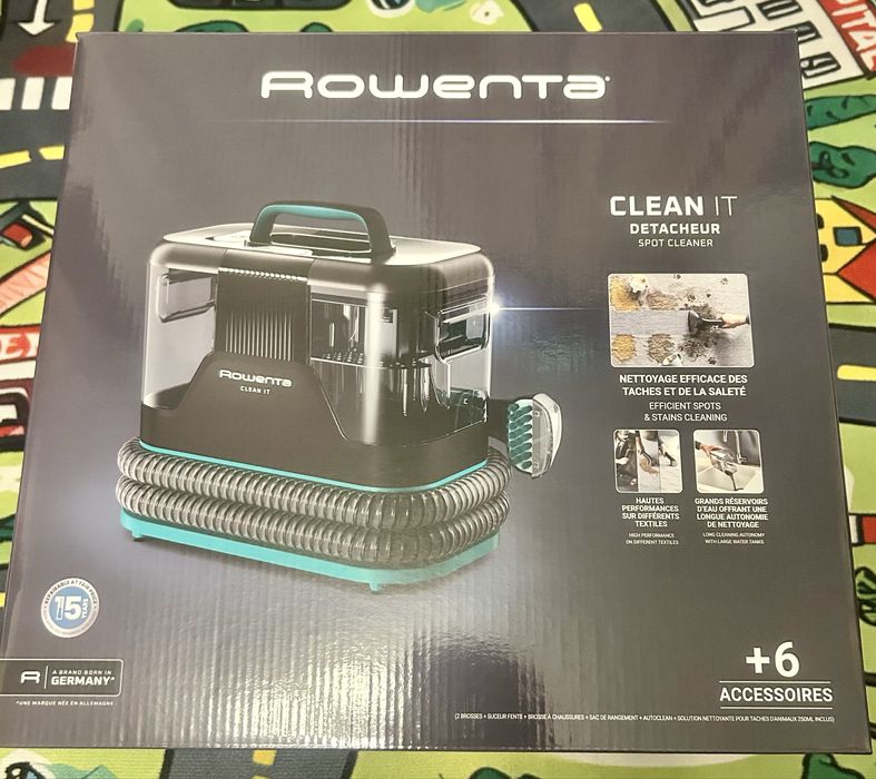 Aspirator cu spalare Rowenta Clean it, 750w