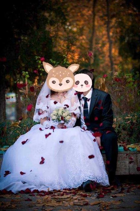 Свадебное платье б/у