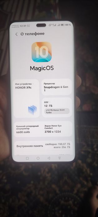 HONOR X9c 5G 12+12 256