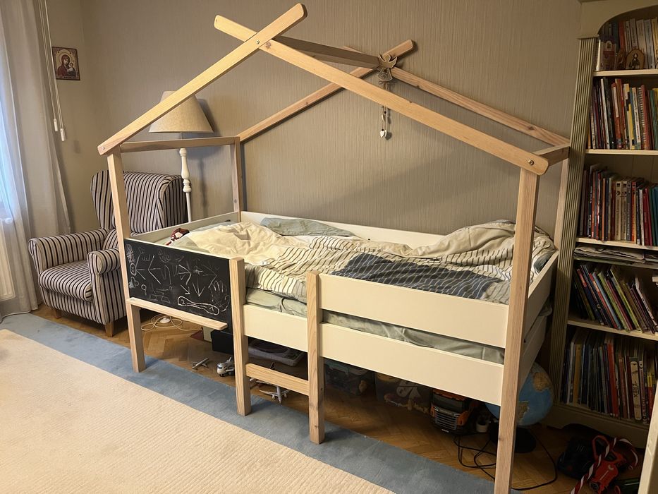 Pat pentru copii tip casuta