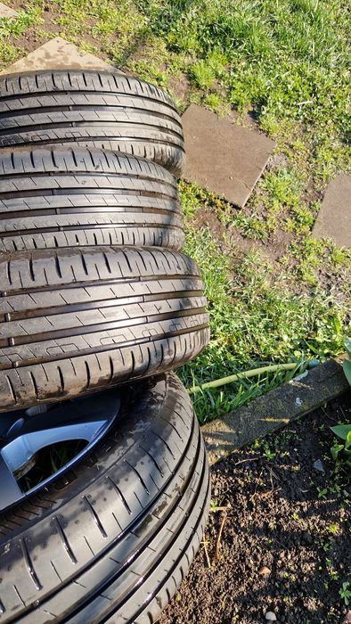 Roți  Skoda Kamiq, jante originale R16,  Vw T-Cross  Vw Taigo   Seat Arona,  cauciucuri anvelope  vară  205 60 16  7mm