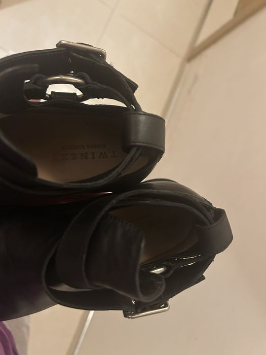 Боти от естествена кожа Twinset, 36 номер