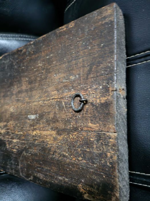 Icoana veche și rara, Sf. Cuv. Sava - 1700, semnata