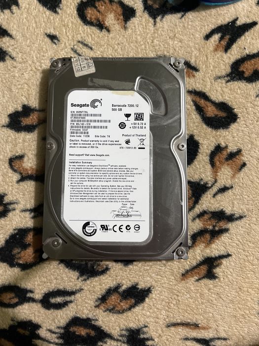 Hdd seagate 500GB viata100% barracuda