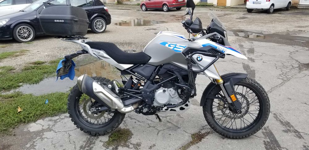 BMW g 310 gs 2018 modificat pentru offroad cu multe accesorii