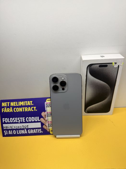 Iphone 15 pro max 256 gb natural titanium