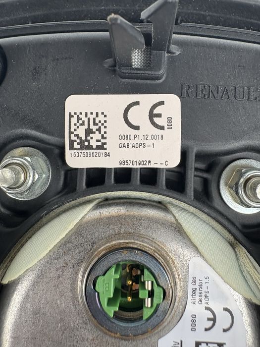 Airbag за Renault Megane 2018год.