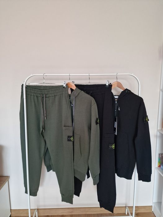 Страхотен мъжки спортен екип долнище и горнище размер S M L XL 2XL