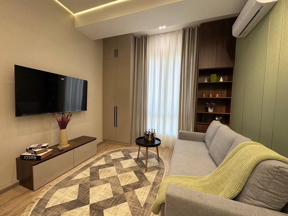 2-ком квартира | ЖК Shoshkent 57м² этаж 7/14, новый ремонт и мебель