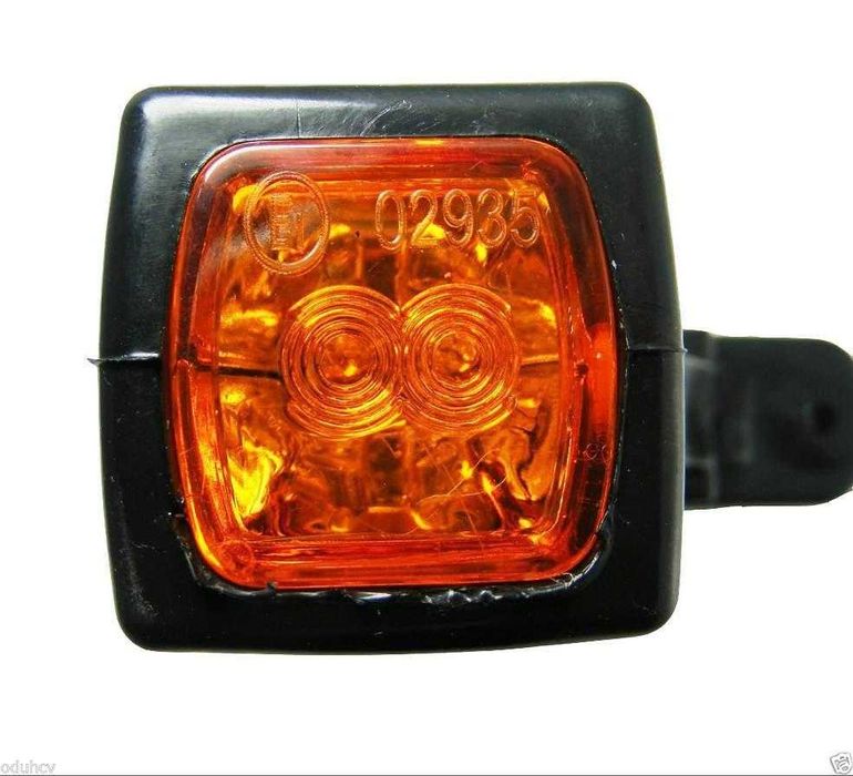 1 бр. LED ЛЕД рогчета габарити 12-24V за кола бус ремарке камион