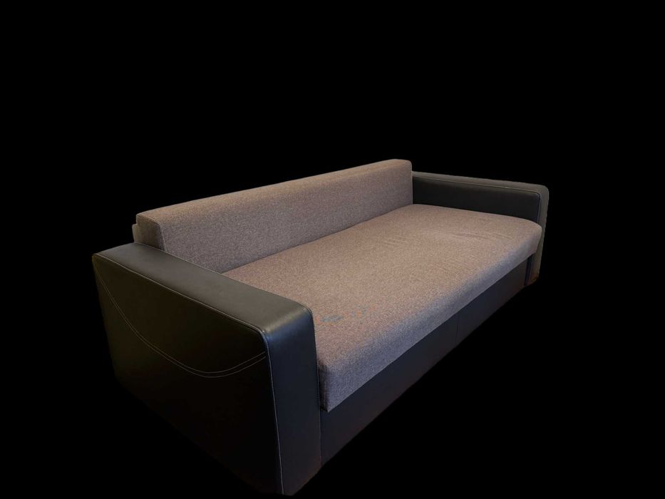 Canapea 2-3 locuri, modernă, material textil + piele ecologică, foarte confortabilă