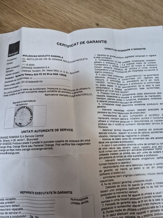 Galaxy S24 FE 5G In Garantie