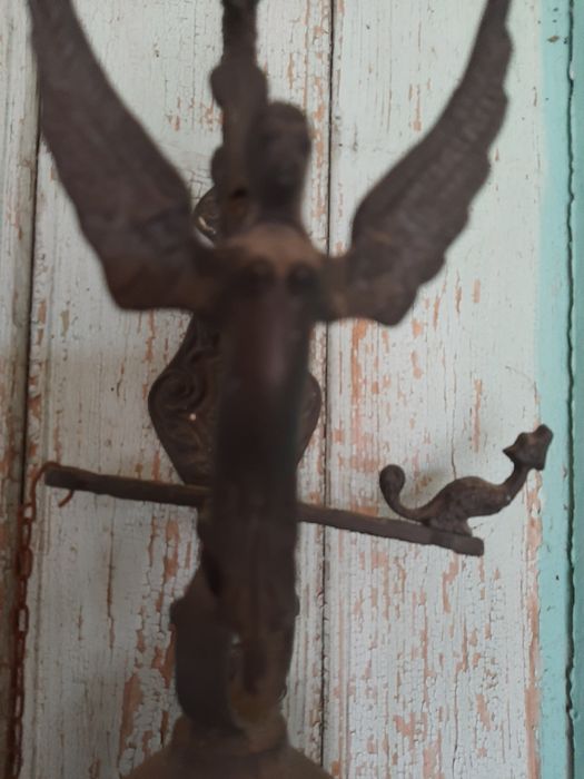 Superb clopot de intrare din bronz masiv