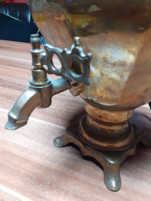 Тулски     руски   самовар .. .Духалка за  камина