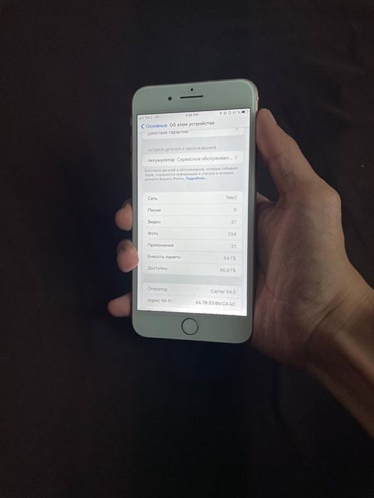 Iphone 8 Plus 64/73%