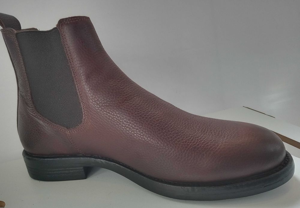 Ghete chelsea 45 46 plain toe premium Pantofola D'oro NOU piele natur