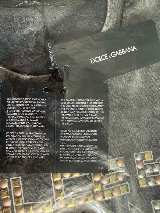Оригинална Мъжка тениска Dolce & Gabbana
