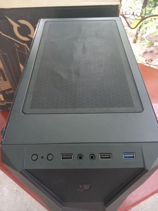 Carcasă Gaming AQIRYS Canopus | ATX, Tempered Glass, 3 Ventilatoare ARGB | Ca nouă, la cutie