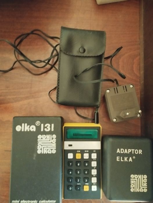 Ретро калкулатор elka 131