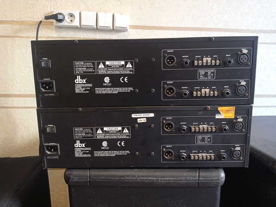 Equaliser Dbx made in usa