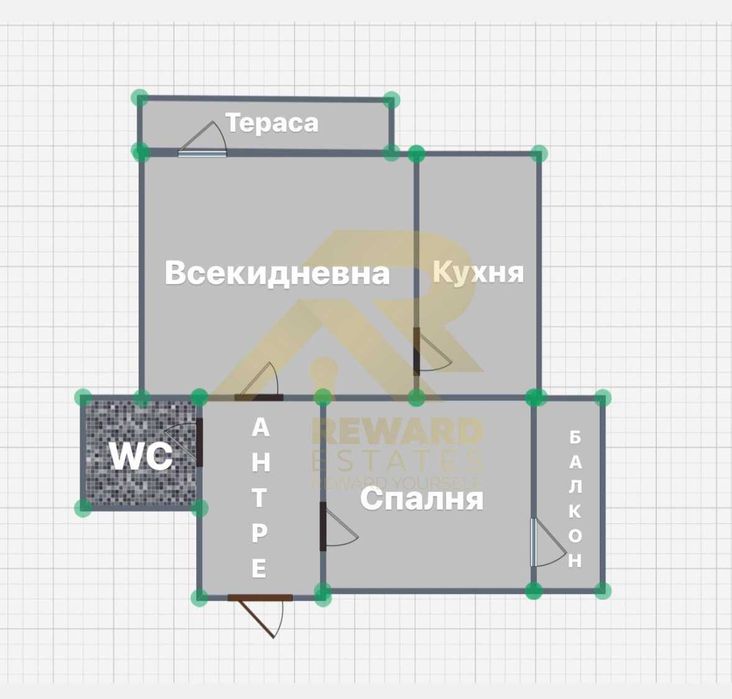 Продава се Двустаен апартамент в София, Люлин 2 - 65 кв.м за 1877 €/кв.м - Снимка #9