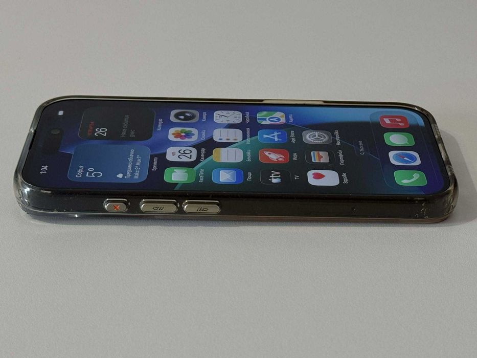 Бартер! iPhone 16 Black (Черен) 91% Батерия!