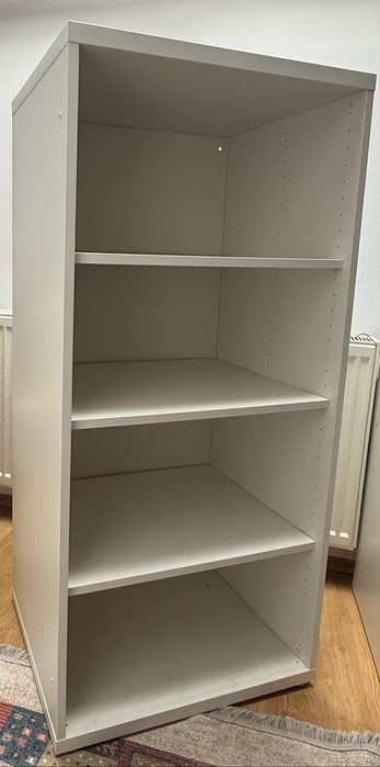 Dulap cu rafturi Ikea Stuva 128x60x49 alb, stare bună.