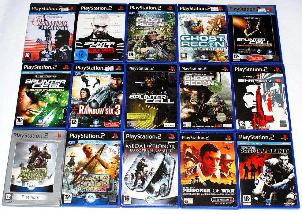 PS2 игри PlayStation 2 PS2 ПлейСтейшън 2 ПС2 игри по 15 лв. Сони
