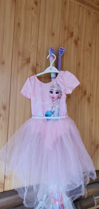 Rochita / costum de dans, balet, Disney, Frozen, Elsa, 7 ani