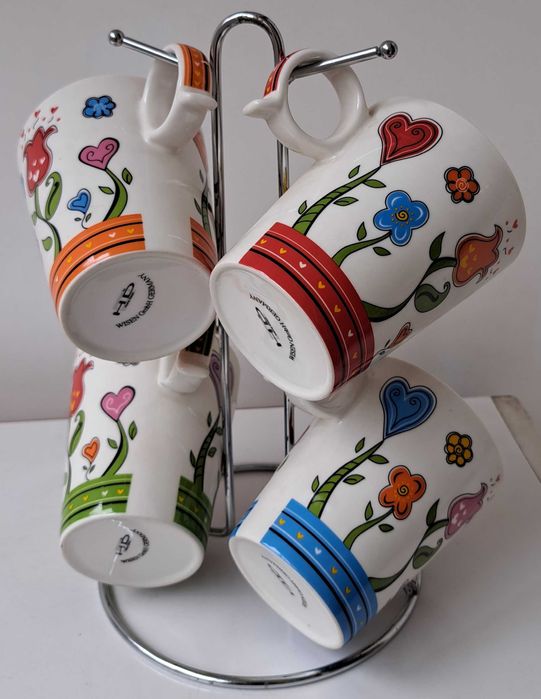 Комплект 4бр.чаши за чай