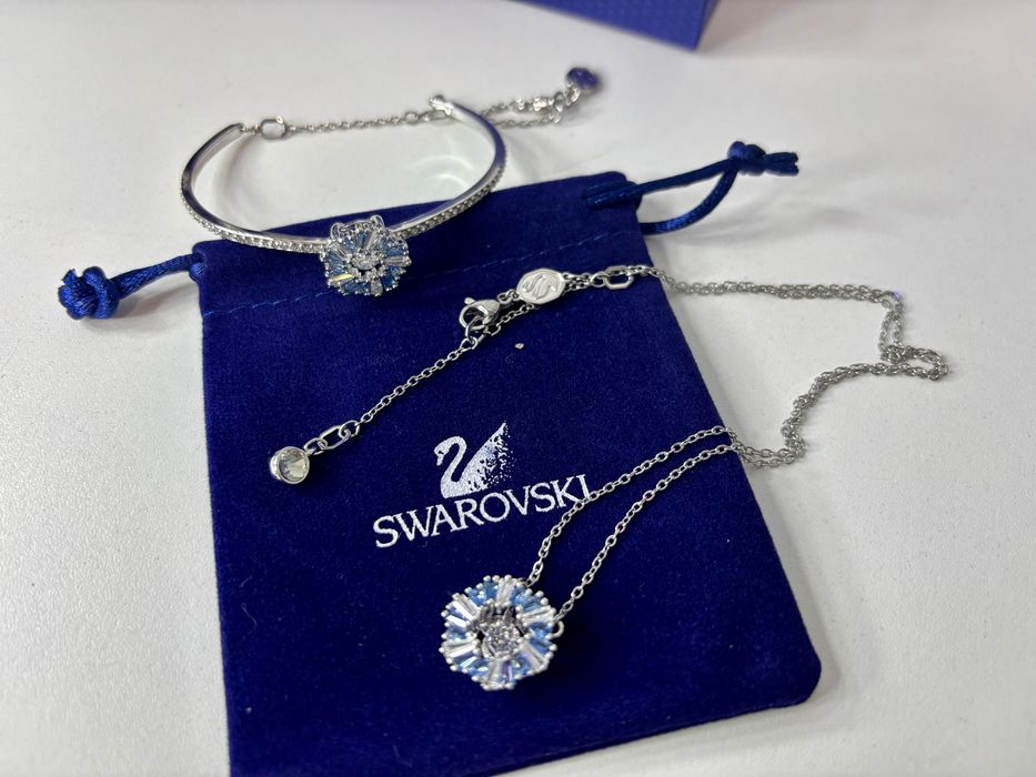Set swarovski lantic plus bratara