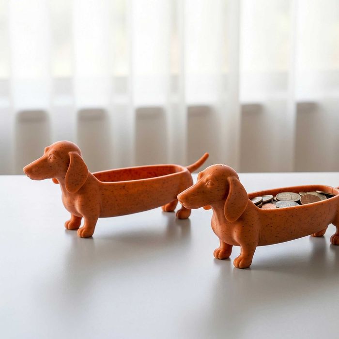 Ghiveci Dachshund pentru plante mici imprimat 3D