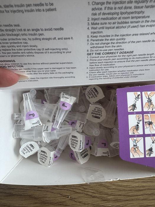 Писалки за пептиди за многократна употреба + 5 пълнителя, pen peptide, инсулинови писалки
