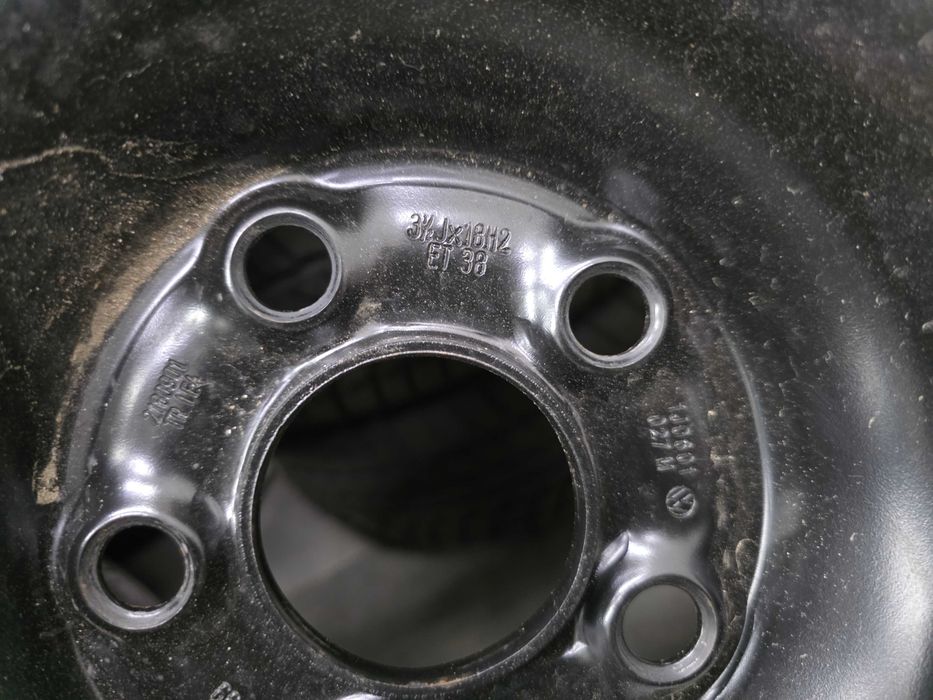 Резервна гума Патерица 18 -5х100 Audi, VW, Subaru, Toyota, Skoda, Seat
