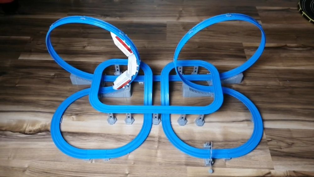 Детски влак на батерии с релси