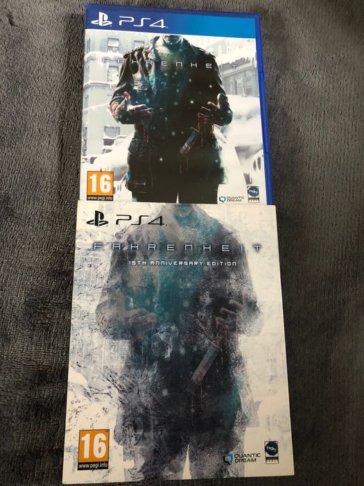 PS4 Fahrenheit, QUANTIC DREAM, ps4 игри