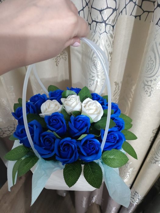 Мыльные розы,лукошки